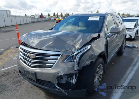 2017 Cadillac Xt5 Luxury z USA, uszkodzony, nr VIN 1GYKNBRS5HZ242150